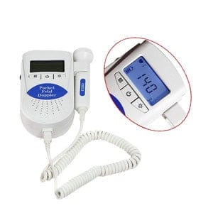 Simpro Portable Fetal Doppler with Speaker, Backlit