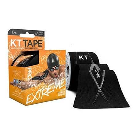 KT Tape Extreme Pro, 4" x 4", Black