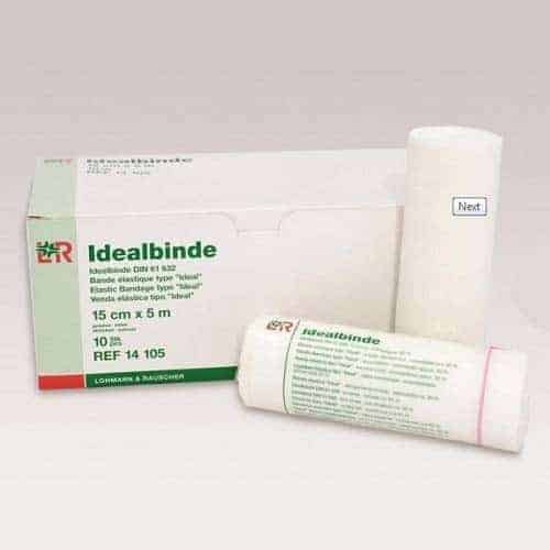 Idealbinde 100% Cotton Short Stretch Bandage 8" x 5 yd.