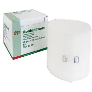 Rosidal Soft Foam Padding Bandage 6" x .16" x 2.7 yds.