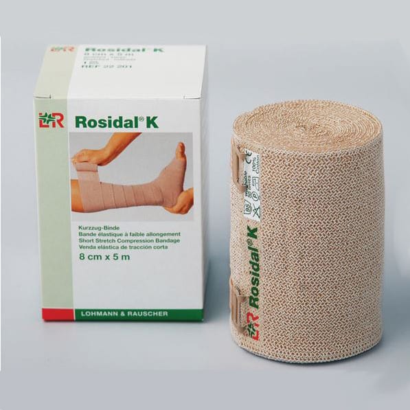 Rosidal K Short Stretch Bandage, 4.7" X 5.5 yds.