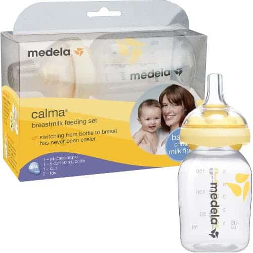 Calma Breastmilk Feeding Set with 5 oz Bottle