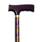 Folding Travel Cane with Fritz Handle, Paisley, 33" - 37"