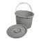 Medline Commode Bucket With Lid & Handle