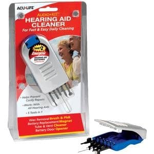 Acu-life Audio-Kit Hearing Aid Cleaner Kit