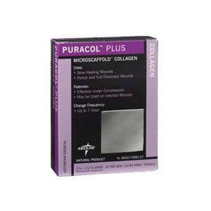 Puracol Plus AG Collagen Dressing 2" x 2"