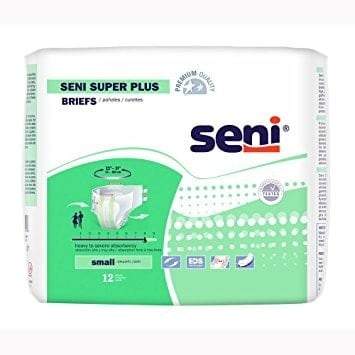 Seni Super Plus Briefs, Extra Large, 25 Count