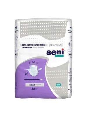 Seni Active Super Plus Pull-On Underwear, Extra Large, 7 Count