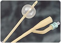 BARDIA 2-Way Silicone-Elastomer Coated Foley Catheter 20 Fr 5 cc