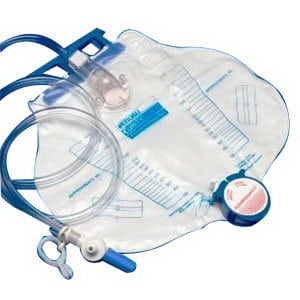 Curity Dover Anti Reflux Device Drainage Bag 2,000 mL