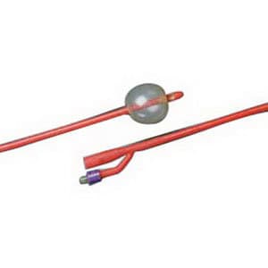 BARDEX LUBRICATH 2-Way Specialty Foley Catheter 18 Fr 30 cc