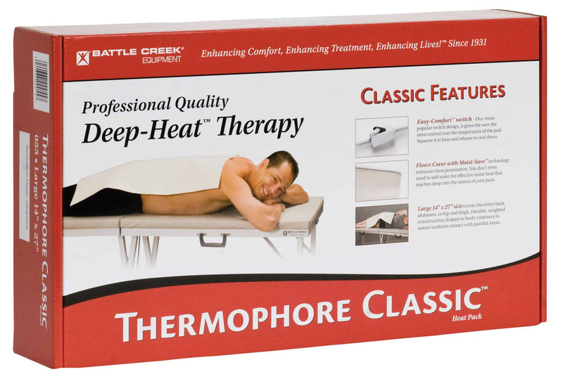 Thermophore Classic Deep-Heat Therapy Pack Moist Heat, Standard 14" x 27"