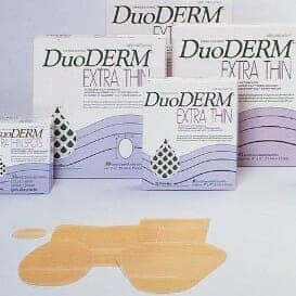 DuoDerm Extra Thin Dressing 6"X7" Triangle