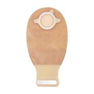 Natura + Drainable Pouch with"visiClose and filter, Opaque, Standard 38mm, 1 1/2"