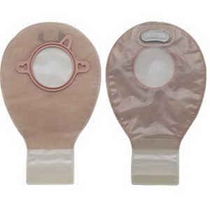 New Image 2-Piece Mini Drainable Pouch 2-3/4", Lock N Roll, Transparent