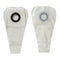 1-Piece Drainable Pouch with Precut 2-1/2" Barrier Opening, Pouch Size 3" with Karaya