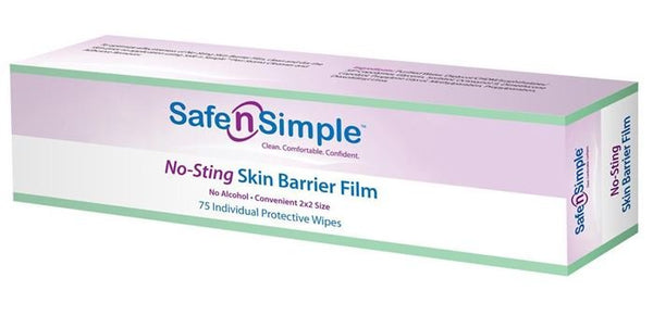 Alcohol Free No Sting Skin Barrier Wipe