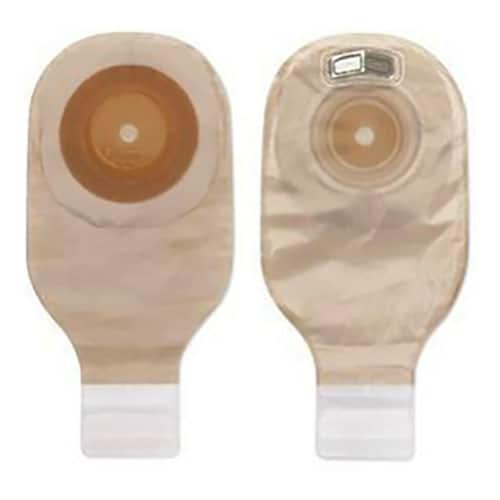 Premier Convex Flextend Drain Pouch wtih Tape Boarder 1", Transparent, Cut-to-Fit with Filter, Lock N Roll