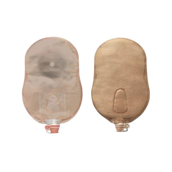 Premier Urostomy Pouch Flat, Tape, Transparent, Pre-Cut 38 mm