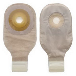 Premier 1-Piece Drainable Pouch Precut 1-3/4" with Flextend Skin Barrier, Transparent