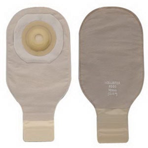 Premier 1-Piece Drainable Pouch Precut 1-1/2" with Flextend Skin Barrier, Beige