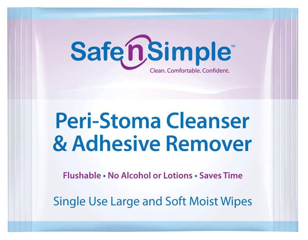 Peri-Stoma Adhesive Remover Wipe, 5/Package