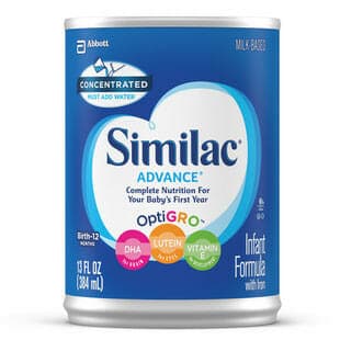 Similac Advance w/Iron Concentrate Retail 13oz.