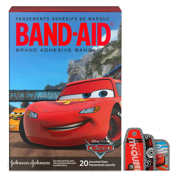 Band-Aid Decorative Cars Assorted 20 ct.