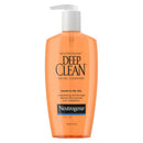 Neutrogena Deep Clean Facial Cleanser for Normal to Oily Skin, 6 oz