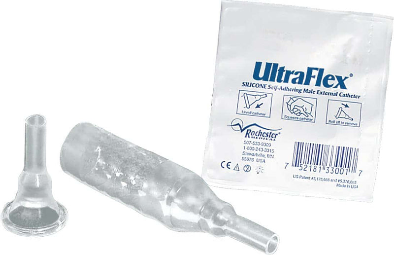 UltraFlex Self-Adhering Male External Catheter, Intermediate 32 mm