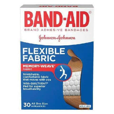 Band-Aid Flexible Fabric Adhesive Bandage