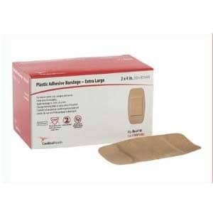 Sheer Plastic Adhesive Bandage X-Large 2" x 4-1/2" Replaces ZRAB245S