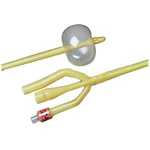 LUBRICATH Continuous Irrigation 3-Way Foley Catheter 20 Fr 5 cc