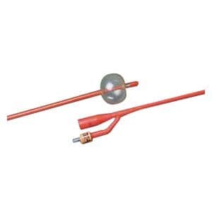 BARDEX LUBRICATH Council 2-Way Foley Catheter 16 Fr 5 cc