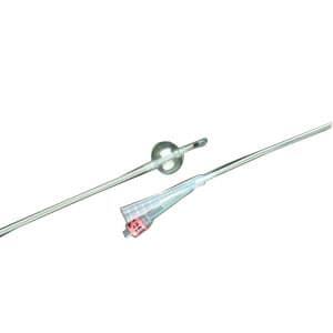 LUBRI-SIL Infection Control 2-Way 100% Silicone Foley Catheter 12 Fr 5 cc