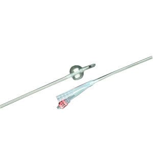 LUBRI-SIL Infection Control 2-Way 100% Silicone Foley Catheter 18 Fr 30 cc