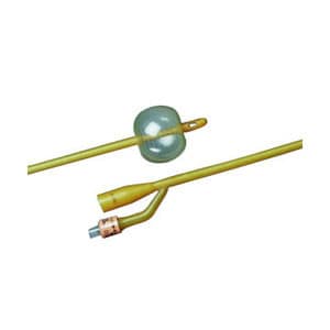 2-Way Silicone-Elastomer Coated Foley Catheter 14 Fr 30 cc