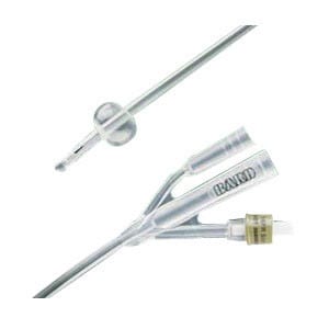 Lubri-Sil Short Round Tip 3-Way Specialty Silicone Foley Catheter