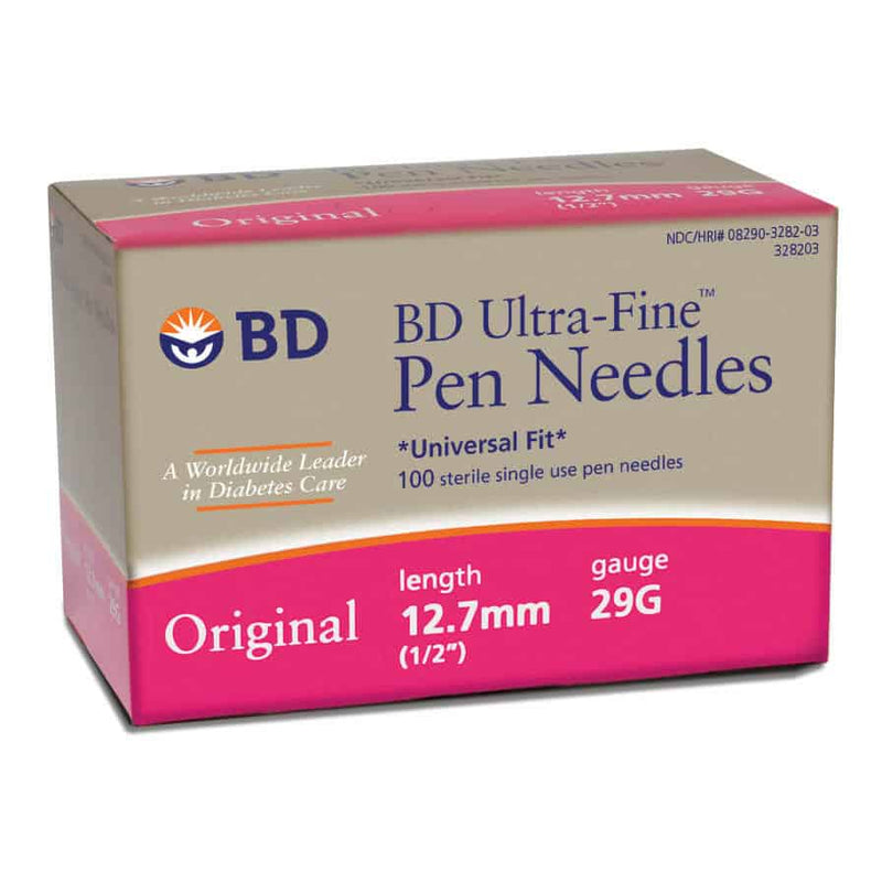 Ultra-Fine Pen Needle 29G x 1/2" (100 count)