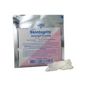 Skintegrity Hydrogel-Impregnated Gauze Dressing 4" x 4"