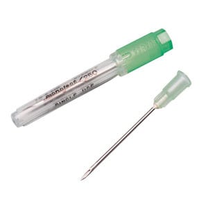 Monoject Rigid Pack Hypodermic Needle with Polypropylene Hub 18G x 1" (100 count)