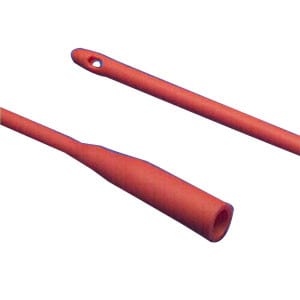 Dover Robinson Red Rubber Urethral Catheter