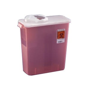 Monoject Chimney-Top Sharps Containers 4 Quart