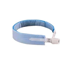 Adult Two-Piece Trach Tube Holder, Blue