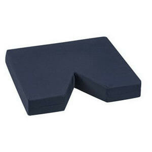 Briggs Memory Foam Coccyx Seat Cushion 16x18x3", Navy Cover