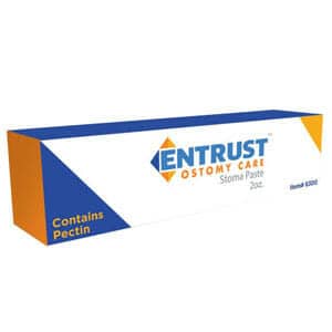 Entrust Ostomy No Sting Pectin-Based Paste 2 oz. Tube