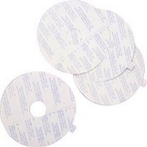 Double-Faced Adhesive Tape Discs 3/4" Opening, 3-7/8" OD, Pre-Cut